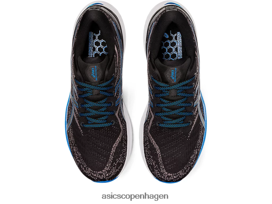 Asics gel-kayano 29 sort/elektrisk blå Z206F6930