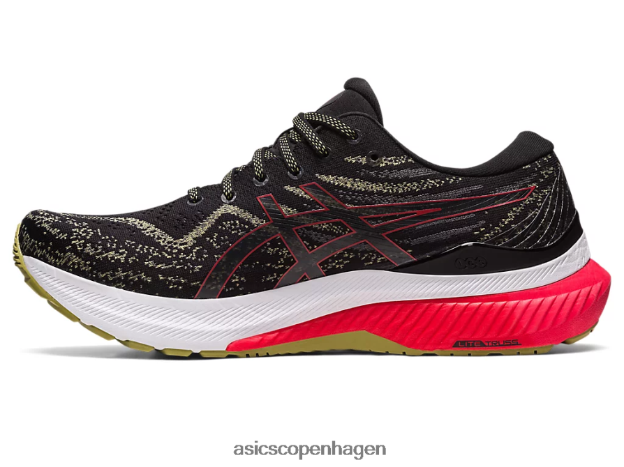 Asics gel-kayano 29 sort/elektrisk rød Z206F6431