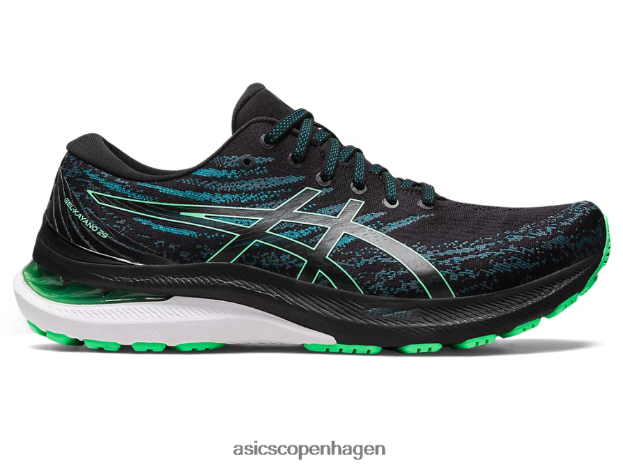 Asics gel-kayano 29 sort/nyt blad Z206F6982