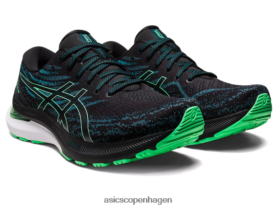 Asics gel-kayano 29 sort/nyt blad Z206F6982