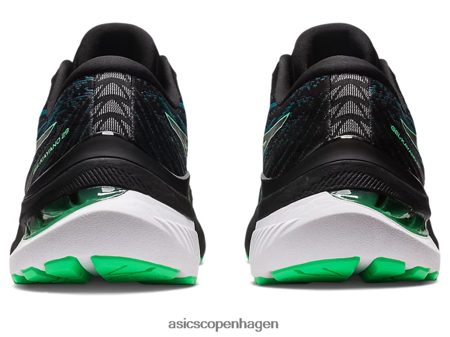 Asics gel-kayano 29 sort/nyt blad Z206F6982