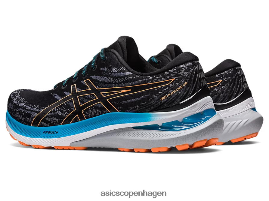 Asics gel-kayano 29 sort/sol fersken Z206F6397