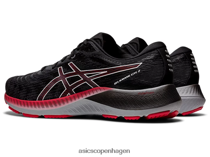 Asics gel-kayano lite 2 sort hvid Z206F61789