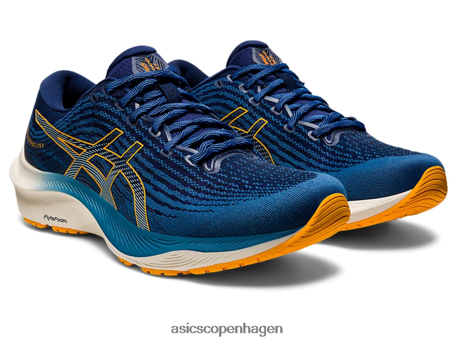 Asics gel-kayano lite 3 azurblå/rav Z206F6796
