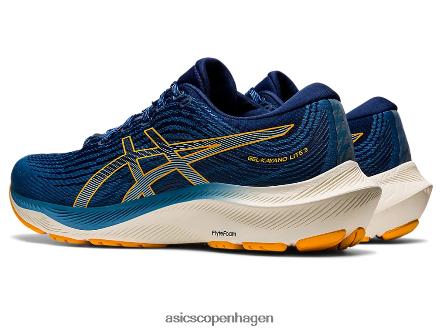 Asics gel-kayano lite 3 azurblå/rav Z206F6796