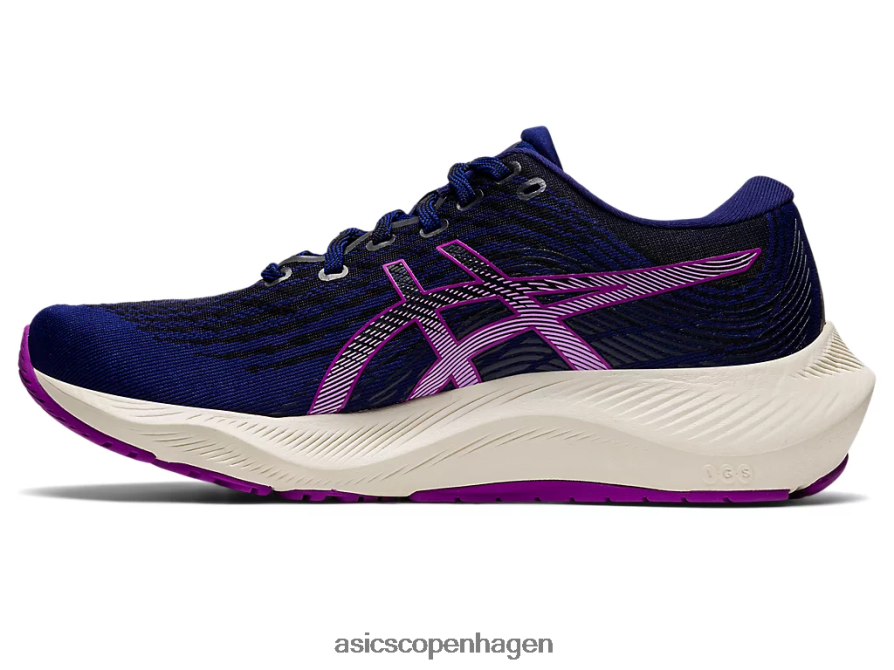 Asics gel-kayano lite 3 dyk blå/orkidé Z206F62760