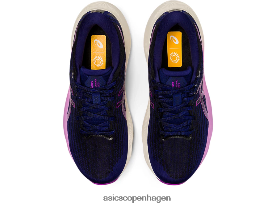 Asics gel-kayano lite 3 dyk blå/orkidé Z206F62760