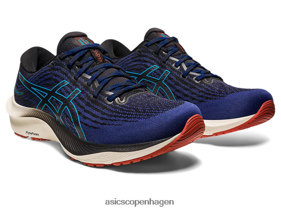 Asics gel-kayano lite 3 indigo blå/sort Z206F6635