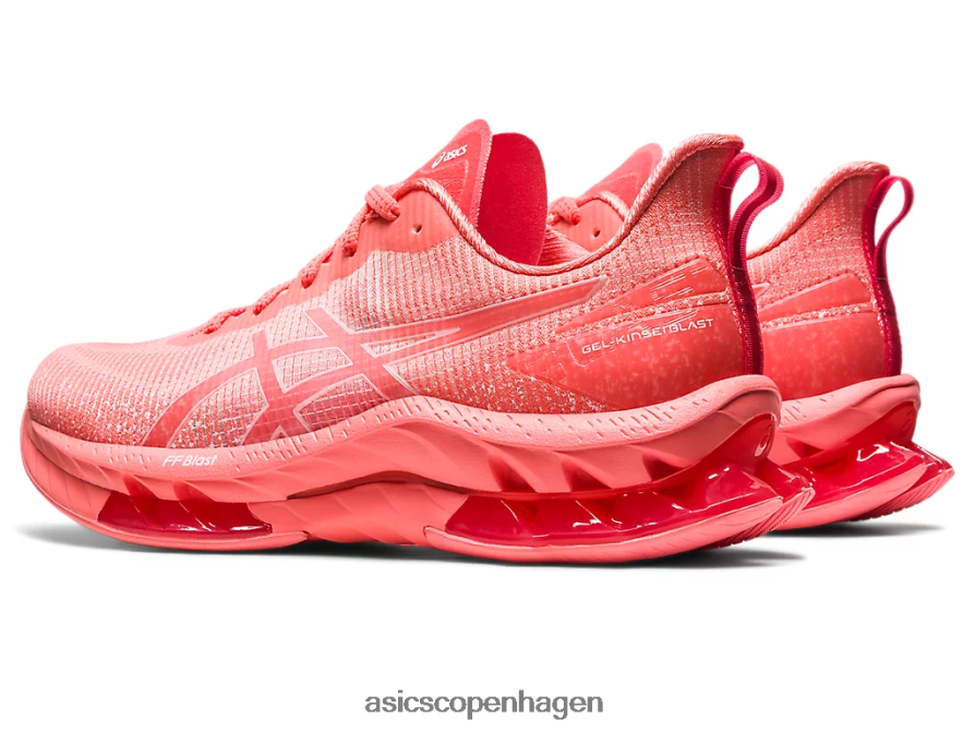 Asics gel-kinsei blast le 2 papaya/hvid Z206F62287