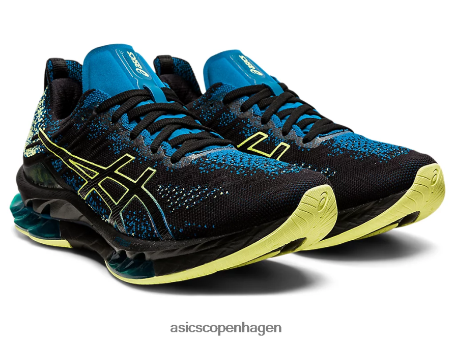 Asics gel-kinsei blast sort/glødende gul Z206F61680