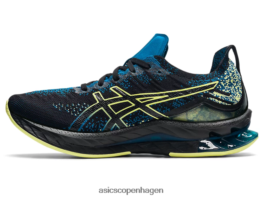 Asics gel-kinsei blast sort/glødende gul Z206F61680
