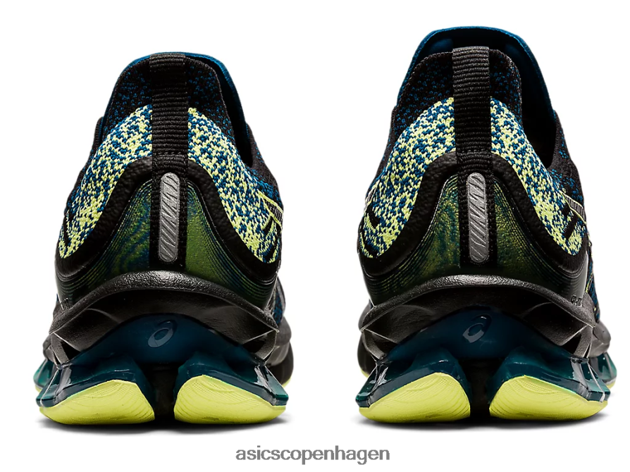 Asics gel-kinsei blast sort/glødende gul Z206F61680