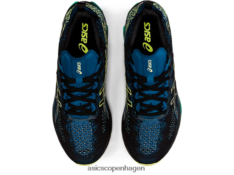 Asics gel-kinsei blast sort/glødende gul Z206F61680