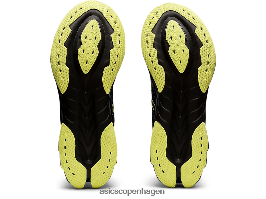 Asics gel-kinsei blast sort/glødende gul Z206F61680