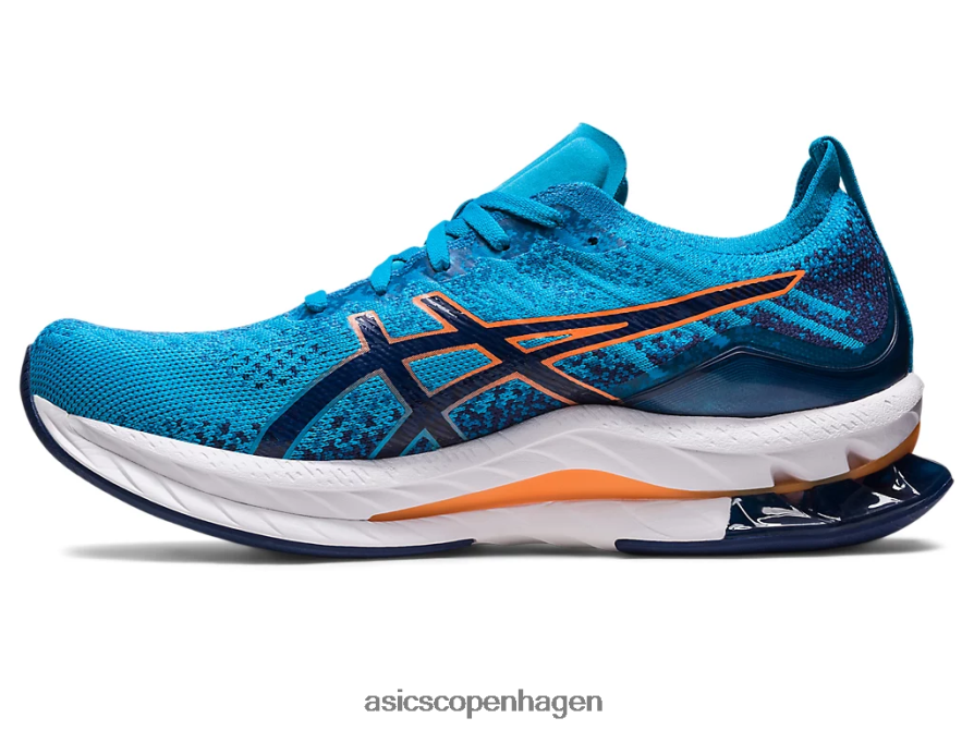 Asics gel-kinsei blast ø blå/sol fersken Z206F6511