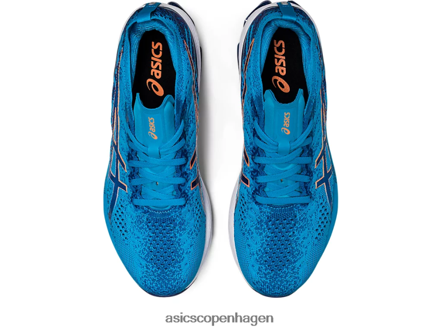 Asics gel-kinsei blast ø blå/sol fersken Z206F6511