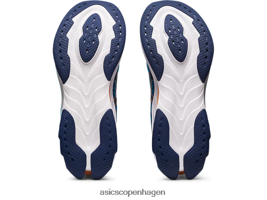 Asics gel-kinsei blast ø blå/sol fersken Z206F6511