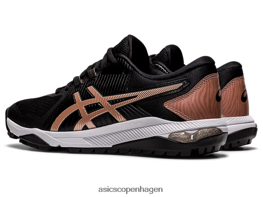 Asics gel-kursus glide sort/rosaguld Z206F64056
