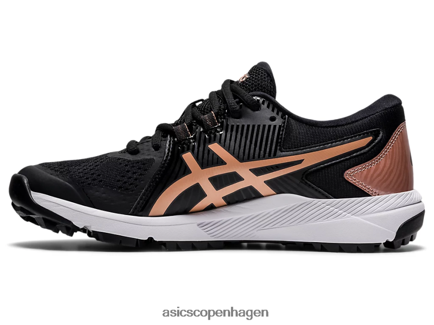 Asics gel-kursus glide sort/rosaguld Z206F64056
