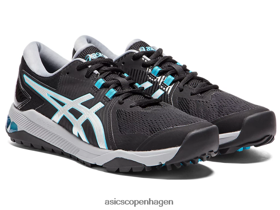 Asics gel-kursus glide sort/sølv Z206F61992