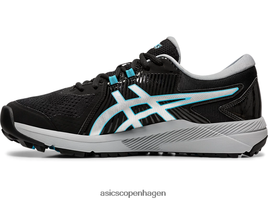 Asics gel-kursus glide sort/sølv Z206F61992