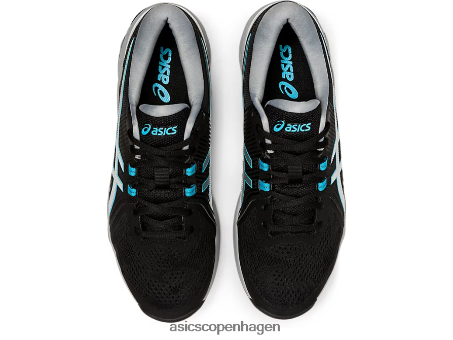 Asics gel-kursus glide sort/sølv Z206F61992