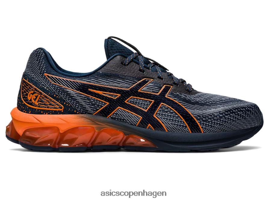 Asics gel-kvante 180 vii fransk blå/lava orange Z206F6733