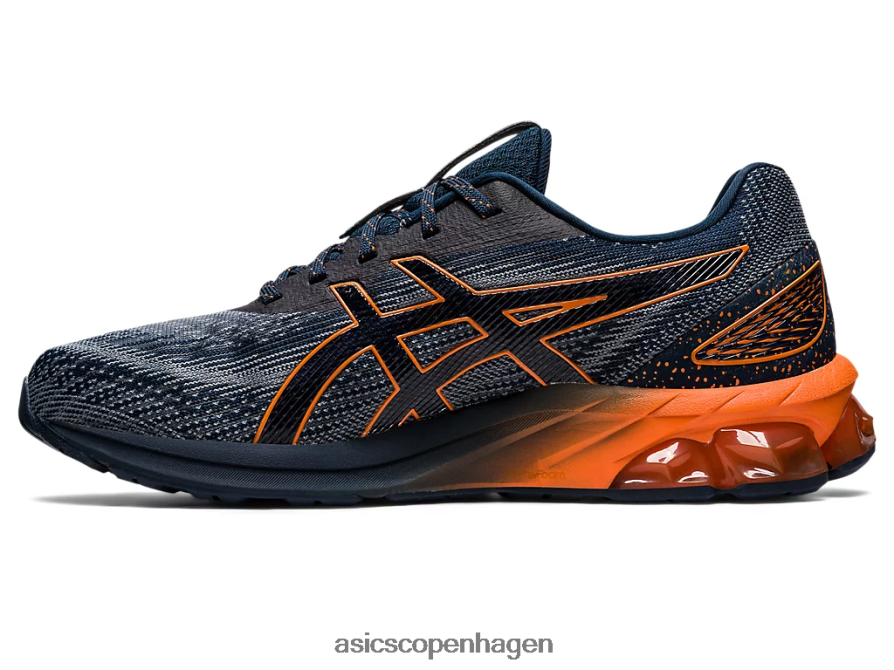 Asics gel-kvante 180 vii fransk blå/lava orange Z206F6733