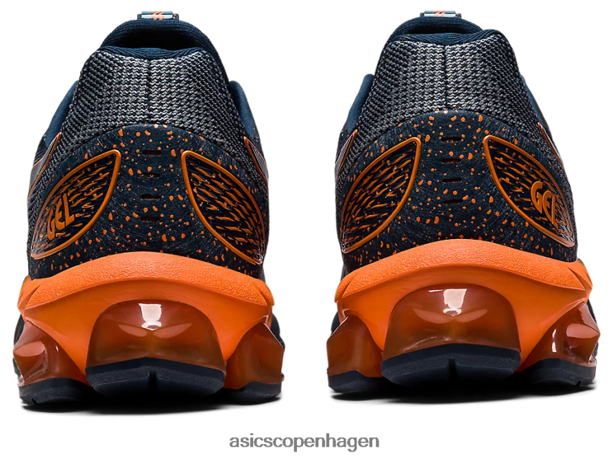 Asics gel-kvante 180 vii fransk blå/lava orange Z206F6733