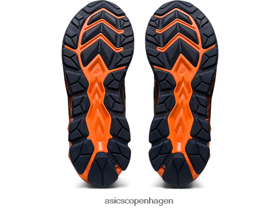 Asics gel-kvante 180 vii fransk blå/lava orange Z206F6733