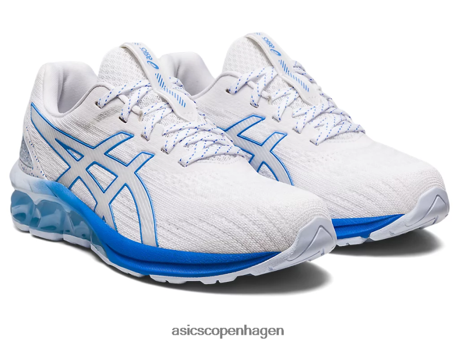 Asics gel-kvante 180 vii hvid/blå kyst Z206F62918