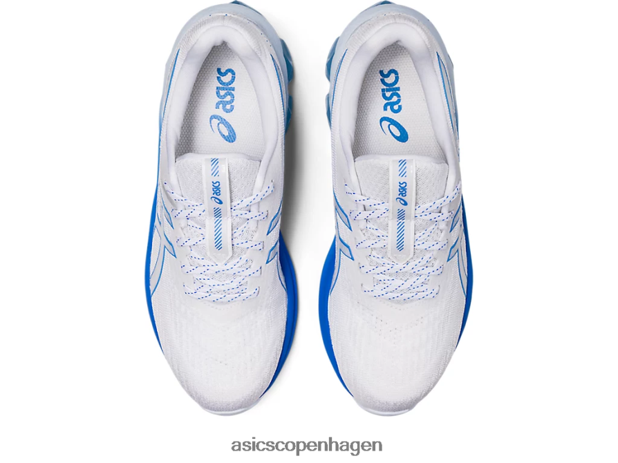 Asics gel-kvante 180 vii hvid/blå kyst Z206F62918