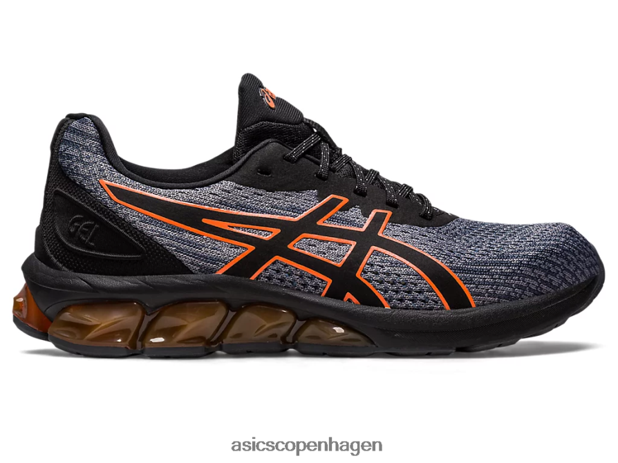 Asics gel-kvante 180 vii lergrå/sort Z206F655
