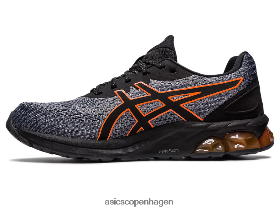 Asics gel-kvante 180 vii lergrå/sort Z206F655