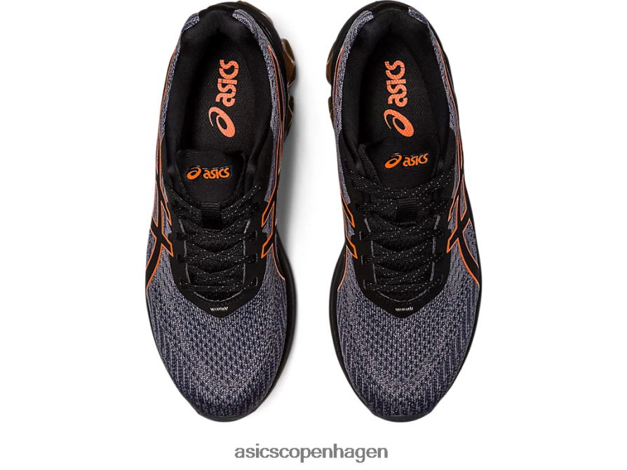 Asics gel-kvante 180 vii lergrå/sort Z206F655