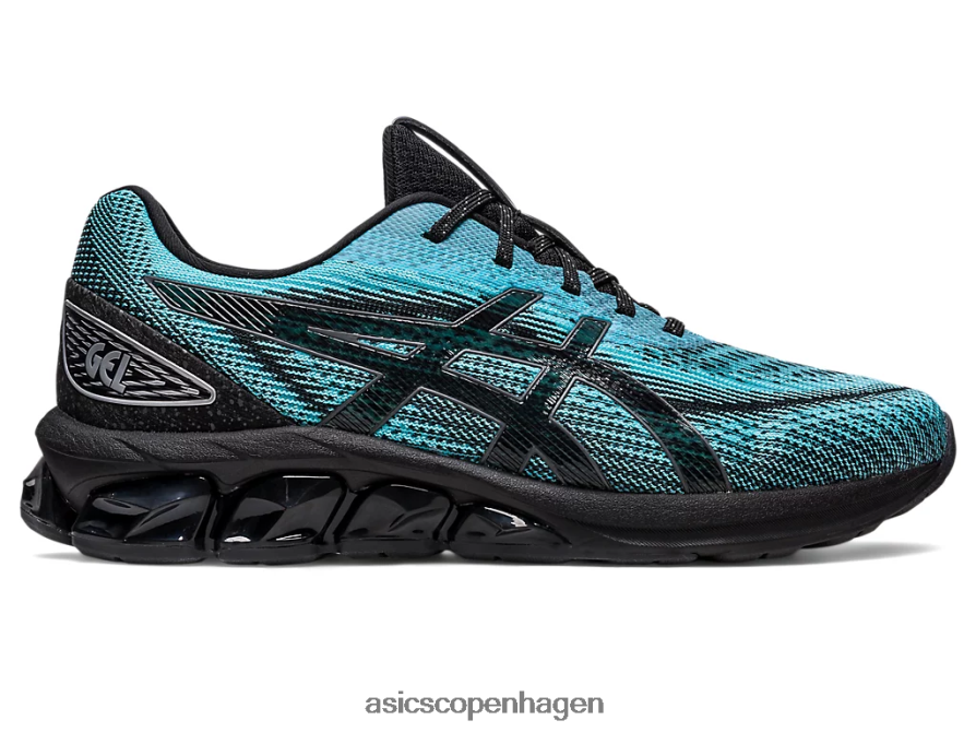 Asics gel-kvante 180 vii lys cyan/sort Z206F6132