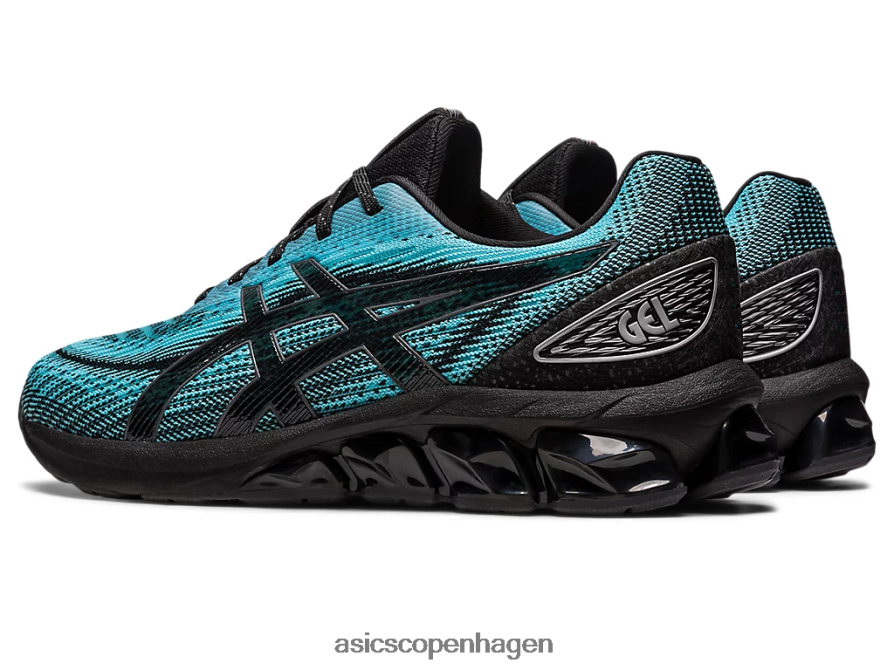 Asics gel-kvante 180 vii lys cyan/sort Z206F6132