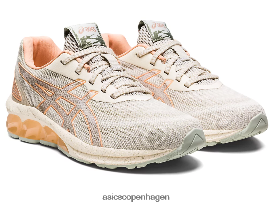 Asics gel-kvante 180 vii røg grå/creme Z206F62712