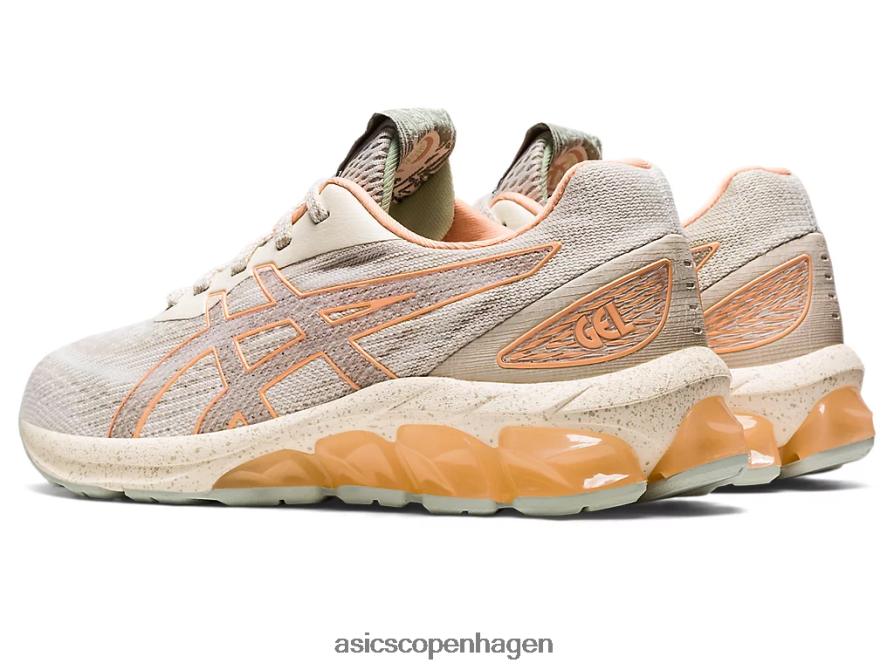 Asics gel-kvante 180 vii røg grå/creme Z206F62712
