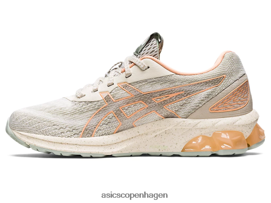 Asics gel-kvante 180 vii røg grå/creme Z206F62712