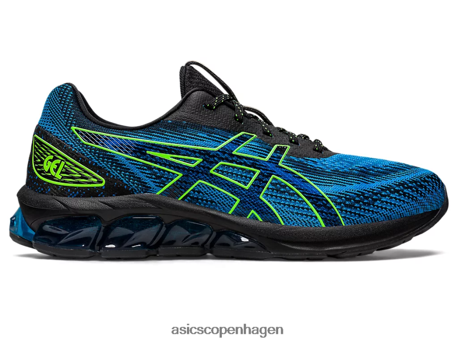Asics gel-kvante 180 vii sort/directoire blå Z206F6815