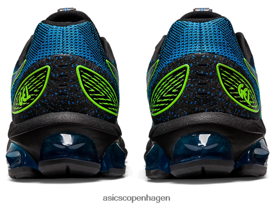 Asics gel-kvante 180 vii sort/directoire blå Z206F6815