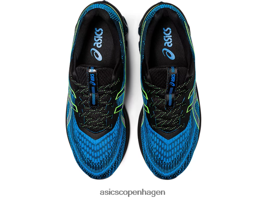 Asics gel-kvante 180 vii sort/directoire blå Z206F6815