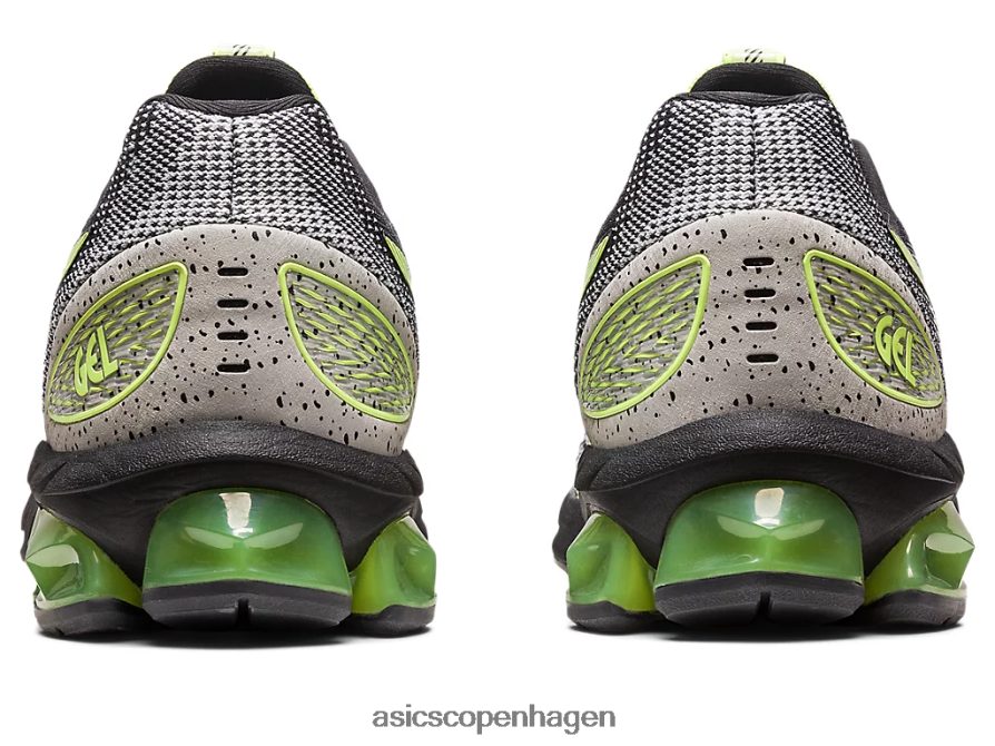 Asics gel-kvante 180 vii sort/limegrøn Z206F6126