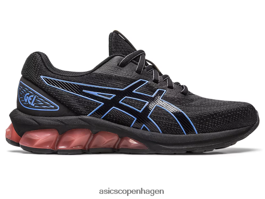 Asics gel-kvante 180 vii sort/periwinkle blå Z206F62336