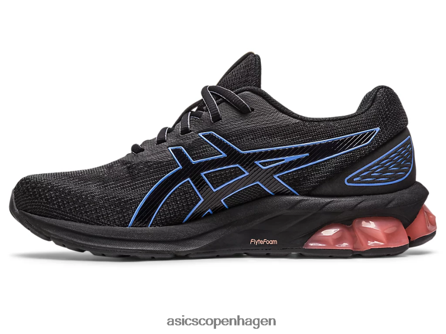 Asics gel-kvante 180 vii sort/periwinkle blå Z206F62336
