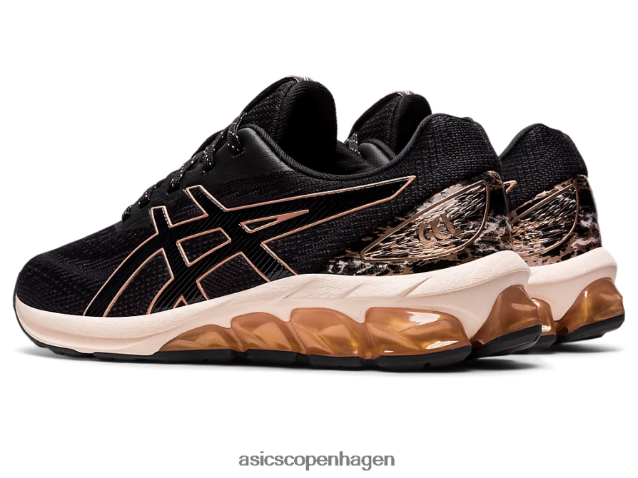 Asics gel-kvante 180 vii sort/rosaguld Z206F62908