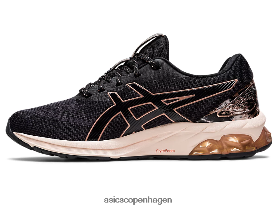 Asics gel-kvante 180 vii sort/rosaguld Z206F62908