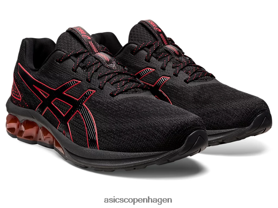 Asics gel-kvante 180 vii sort/rød alarm Z206F6742