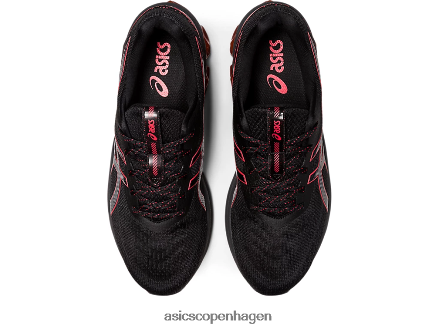Asics gel-kvante 180 vii sort/rød alarm Z206F6742